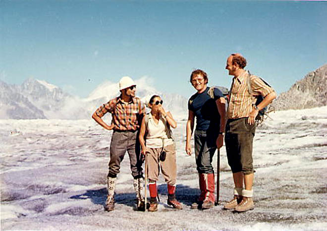 in "Les glaciers sont vivants" Denoël 1979